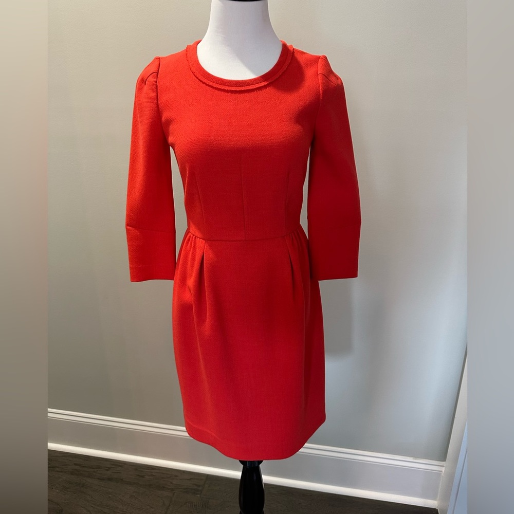 J.Crew red dress